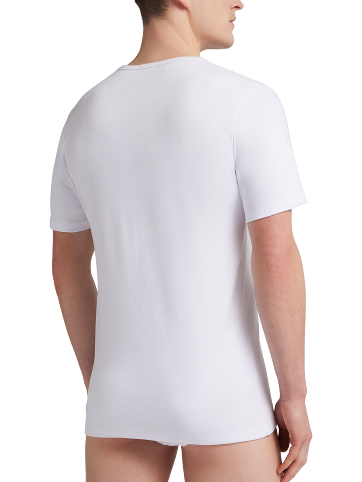T-Shirt scollo v manica corta uomo, THERMO COTTON