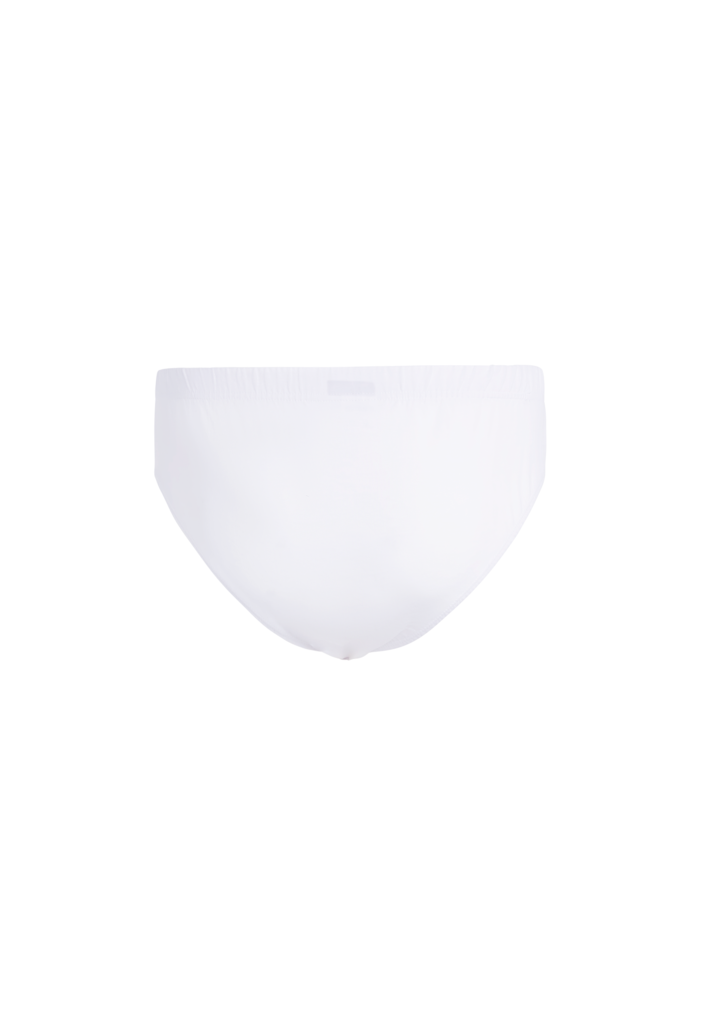 Slip medio uomo - bianco, multipack da 6, cotone