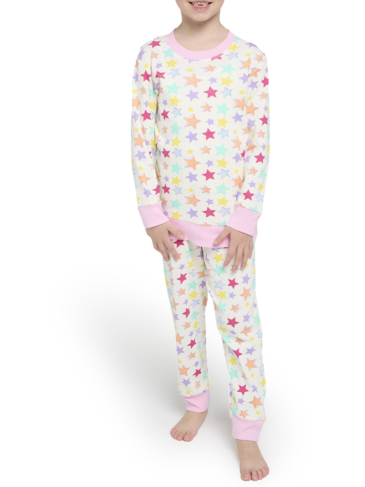 Pigiama lungo bambina, cotone