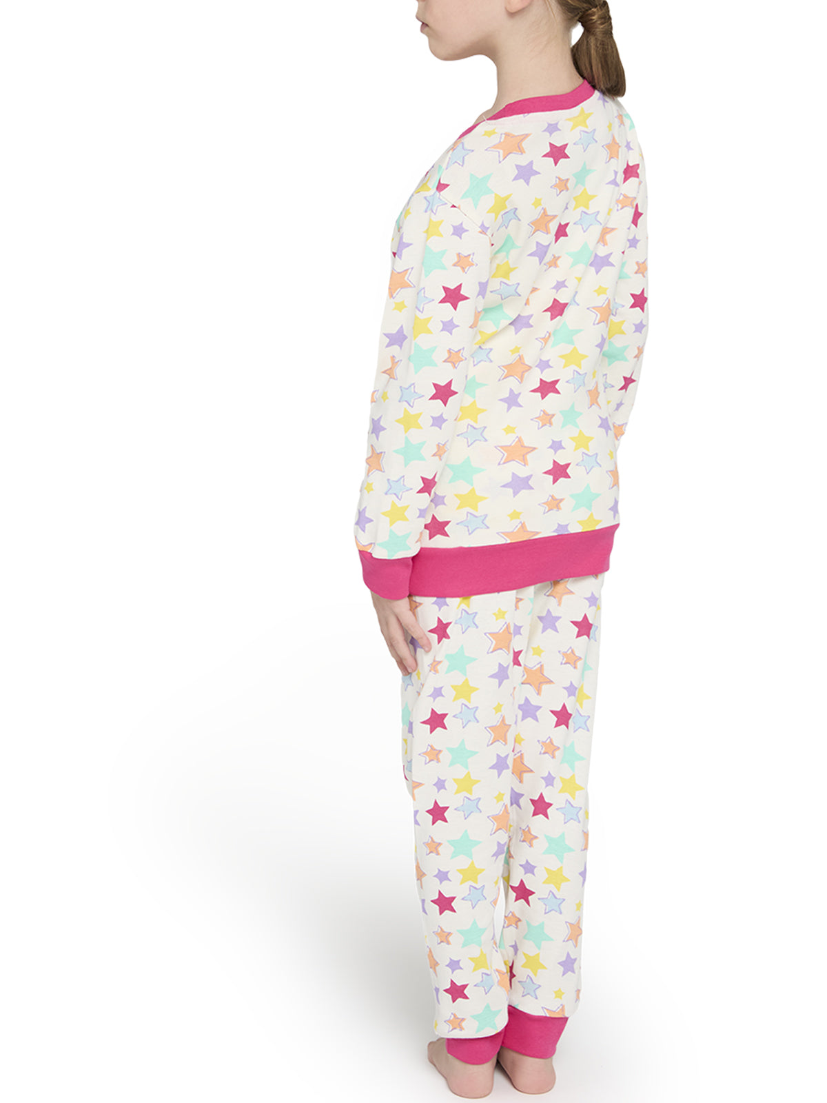 Pigiama lungo bambina, cotone