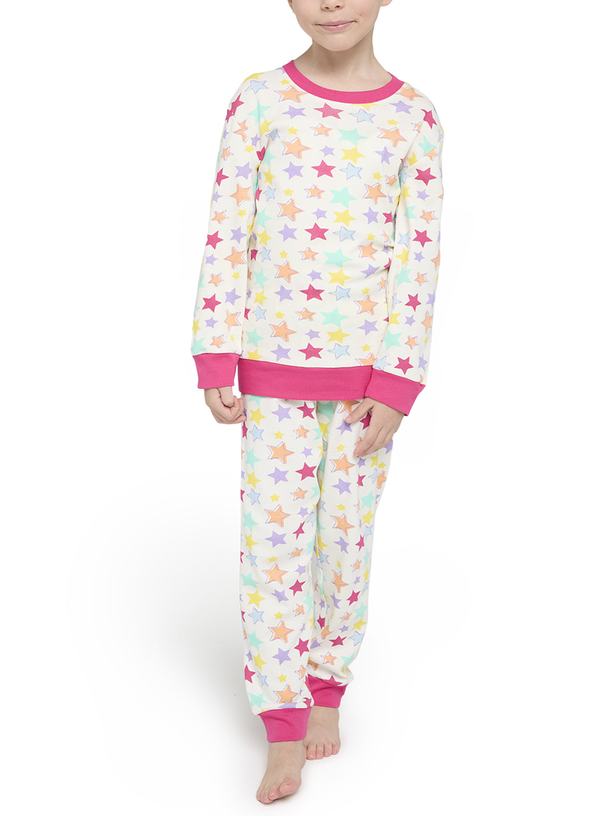 Pigiama lungo bambina, cotone