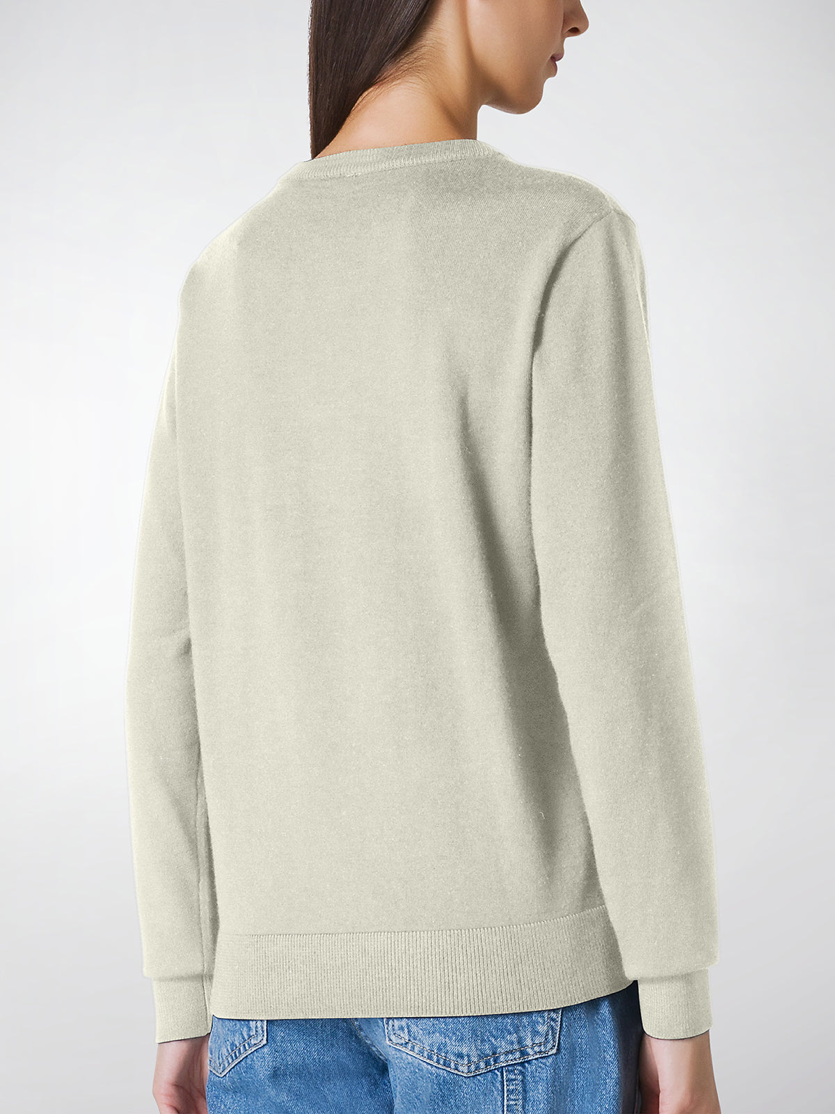 Maglia girocollo in 100% Lana Merinos