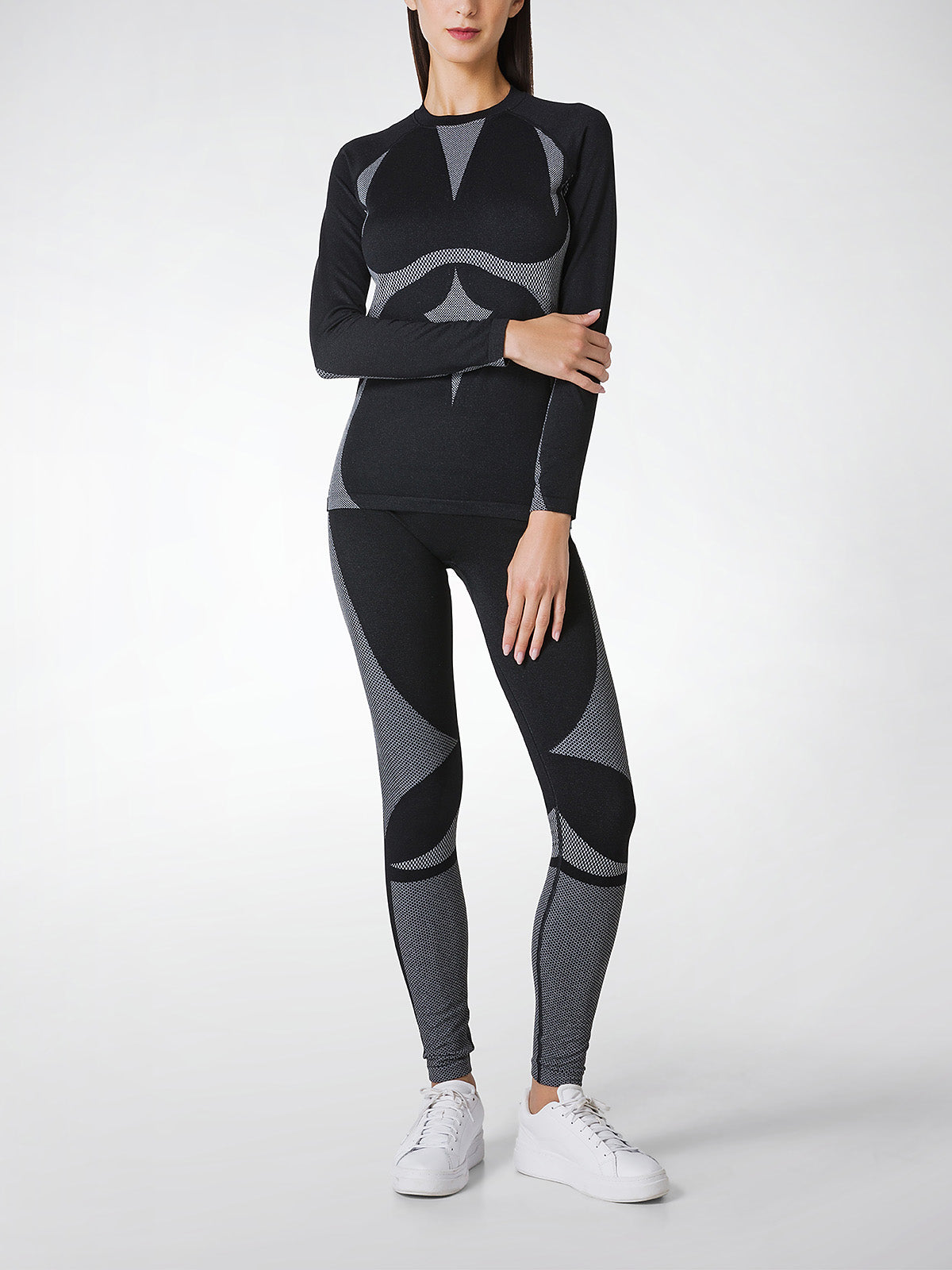 Leggings THERMAL donna, microfibra elasticizzata