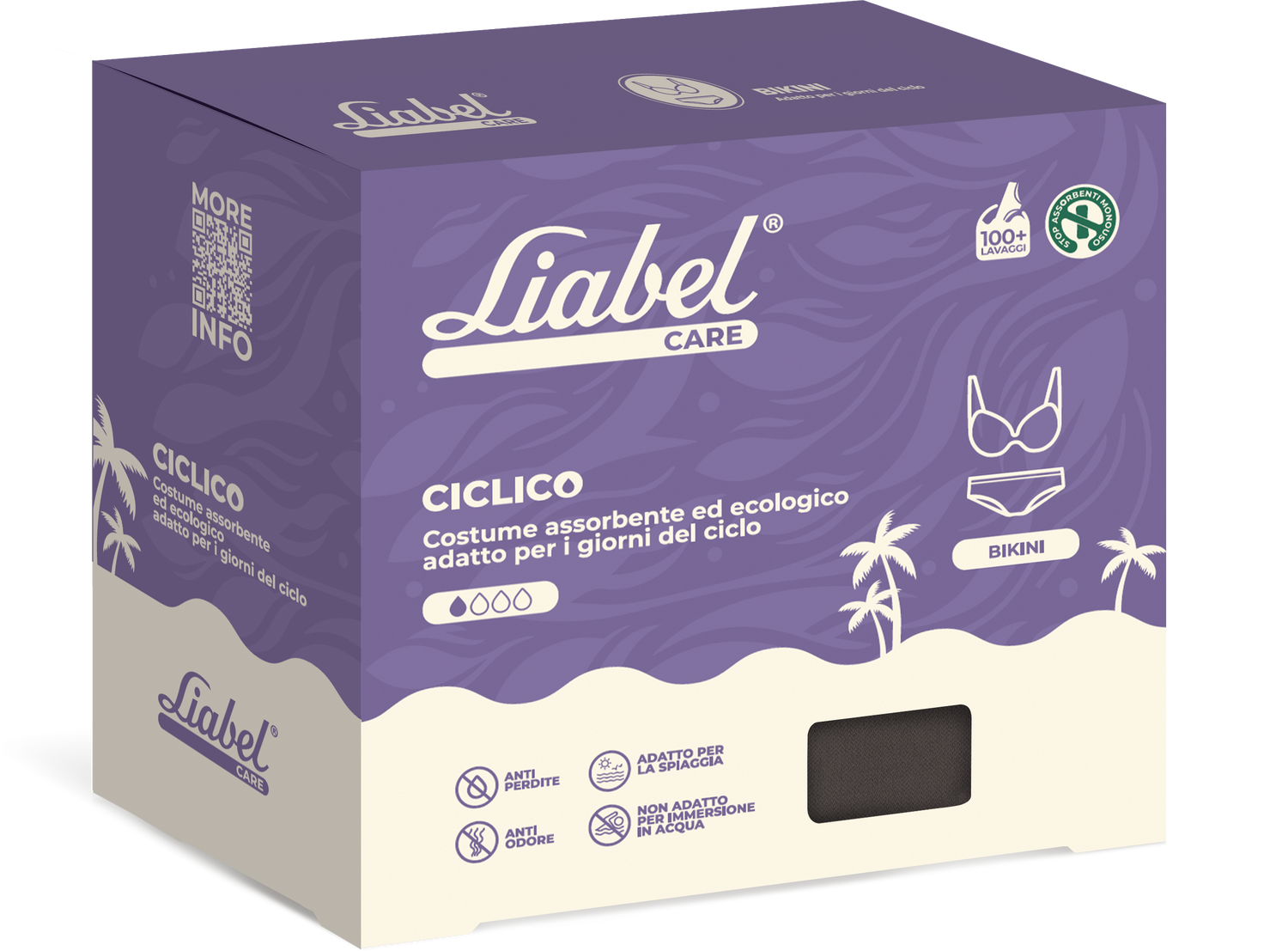 Bikini con slip per il ciclo