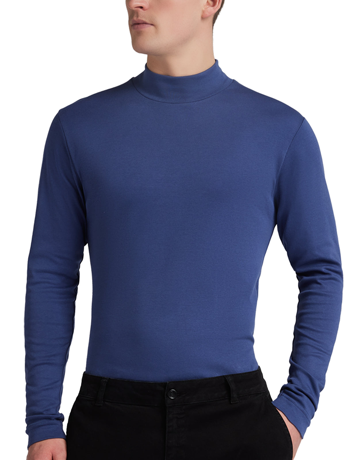 Lupetto Manica Lunga Uomo, Cotone Caldo Liabel