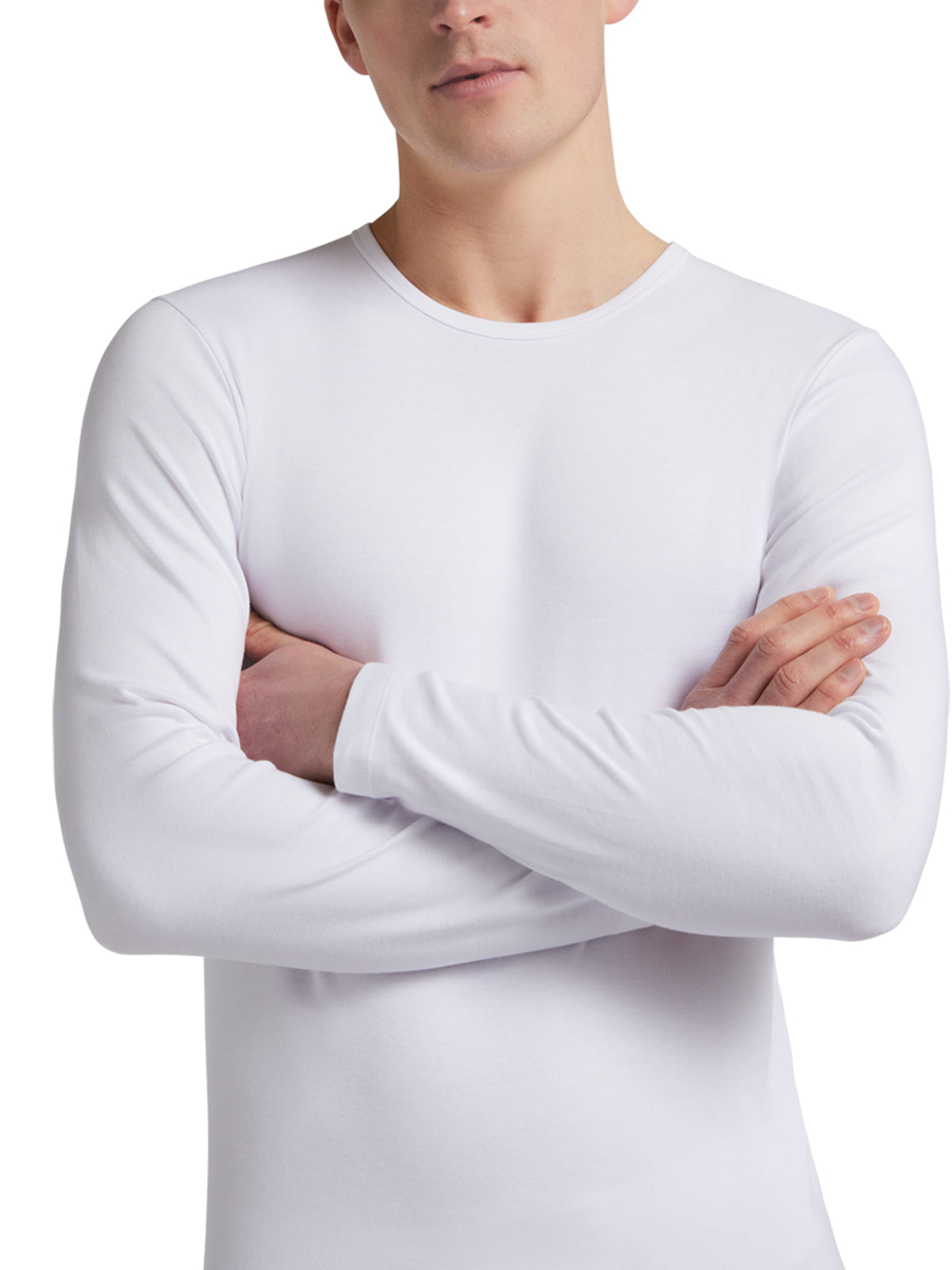 T-Shirt girocollo manica lunga uomo, THERMO COTTON