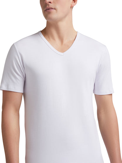 T-Shirt scollo v manica corta uomo, THERMO COTTON