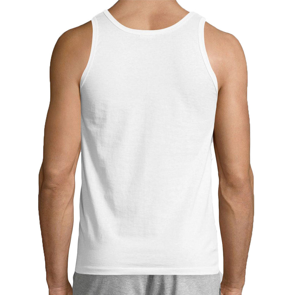 Canotta spalla larga uomo - bianco, multipack da 6, cotone