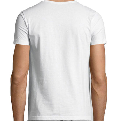 T-Shirt girocollo manica corta uomo - bianco, multipack da 6, cotone