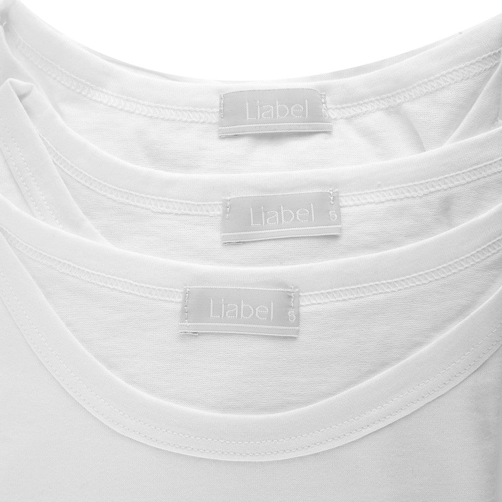 T-Shirt girocollo manica corta uomo - bianco, multipack da 6, cotone