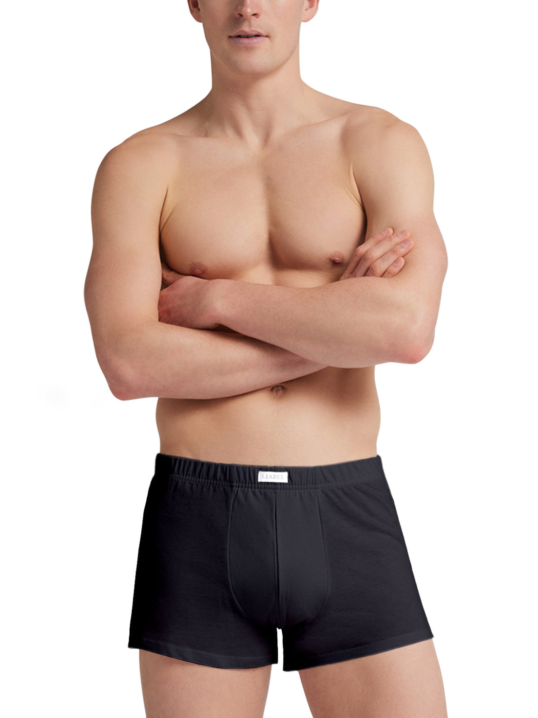 Boxer uomo - colore assortito (3 bianco + 3 nero), multipack da 6, cotone
