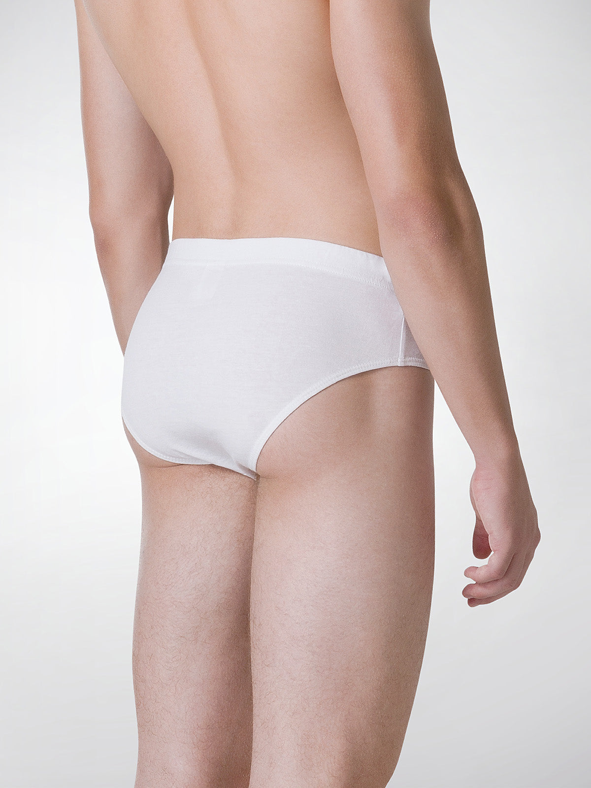 Slip medio uomo - colore assortito (3 bianco + 3 nero), multipack da 6, cotone
