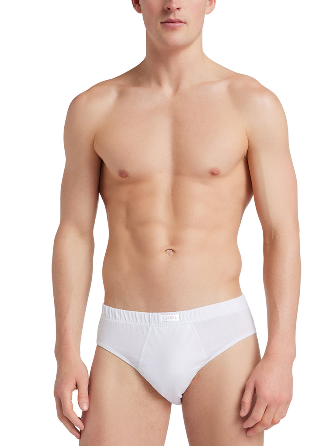 Slip medio uomo - colore assortito (3 bianco + 3 nero), multipack da 6, cotone