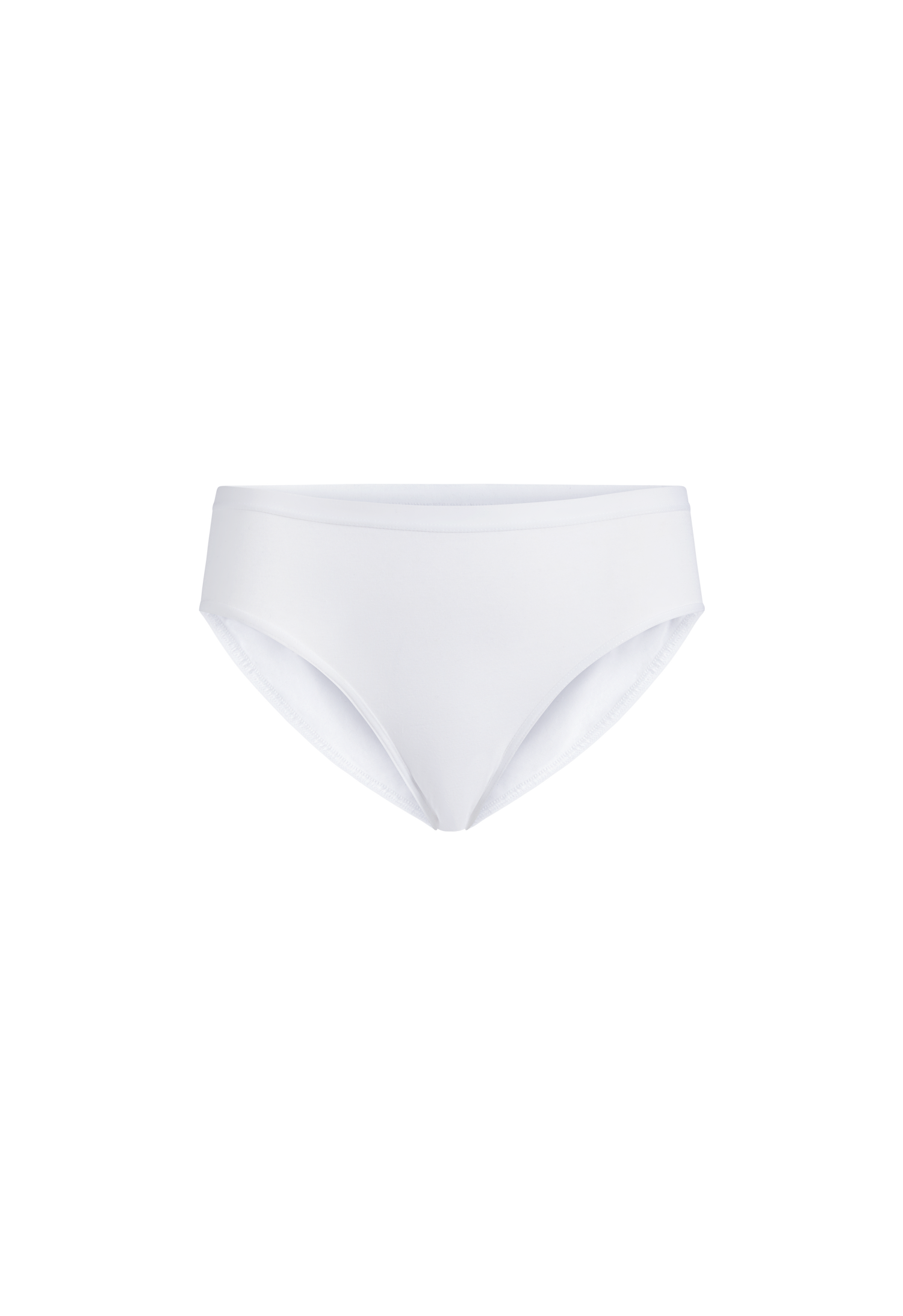 Slip mini donna - bianco, multipack da 6, cotone elasticizzato