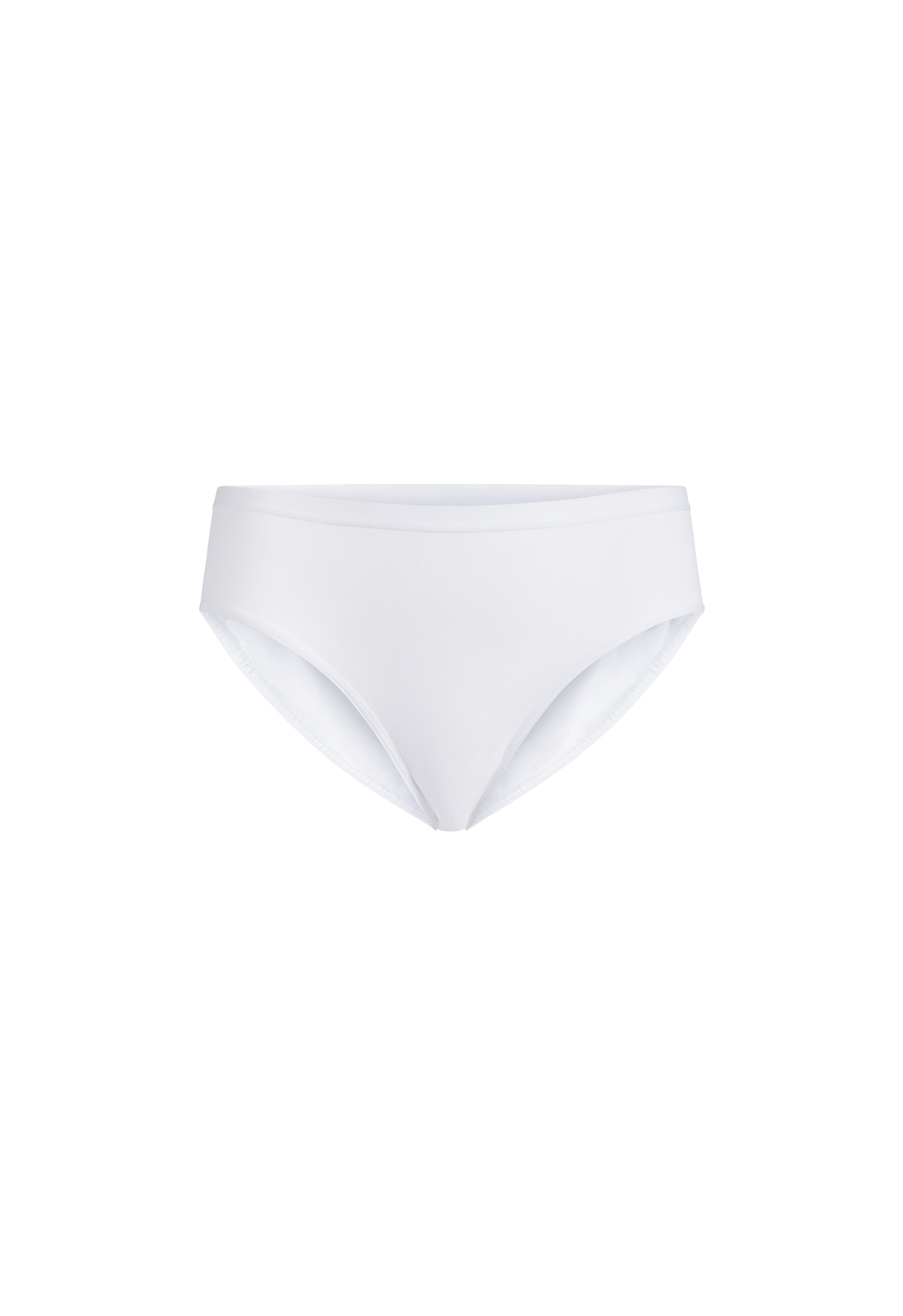 Slip mini donna - bianco, multipack da 6, cotone elasticizzato