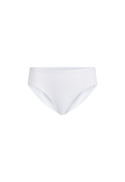 Slip mini donna - bianco, multipack da 6, cotone elasticizzato