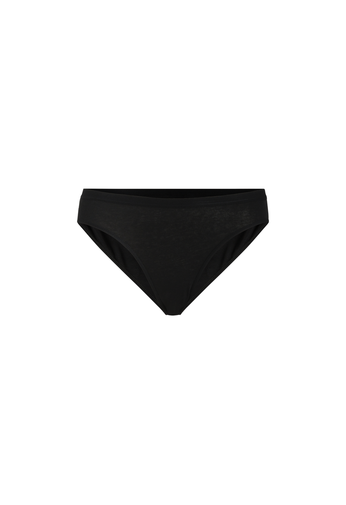 Slip mini donna - nero, multipack da 6, cotone elasticizzato
