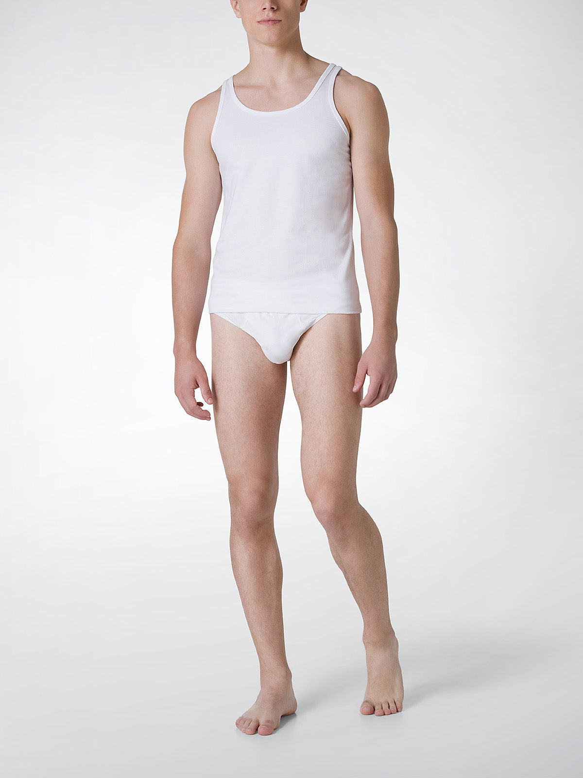 Slip medio uomo, cotone elasticizzato
