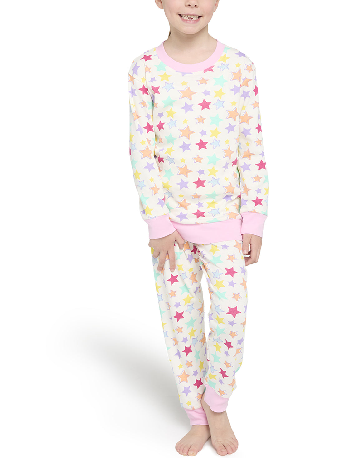 Pigiama lungo bambina, cotone
