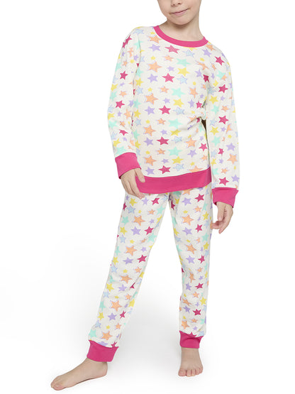 Pigiama lungo bambina, cotone