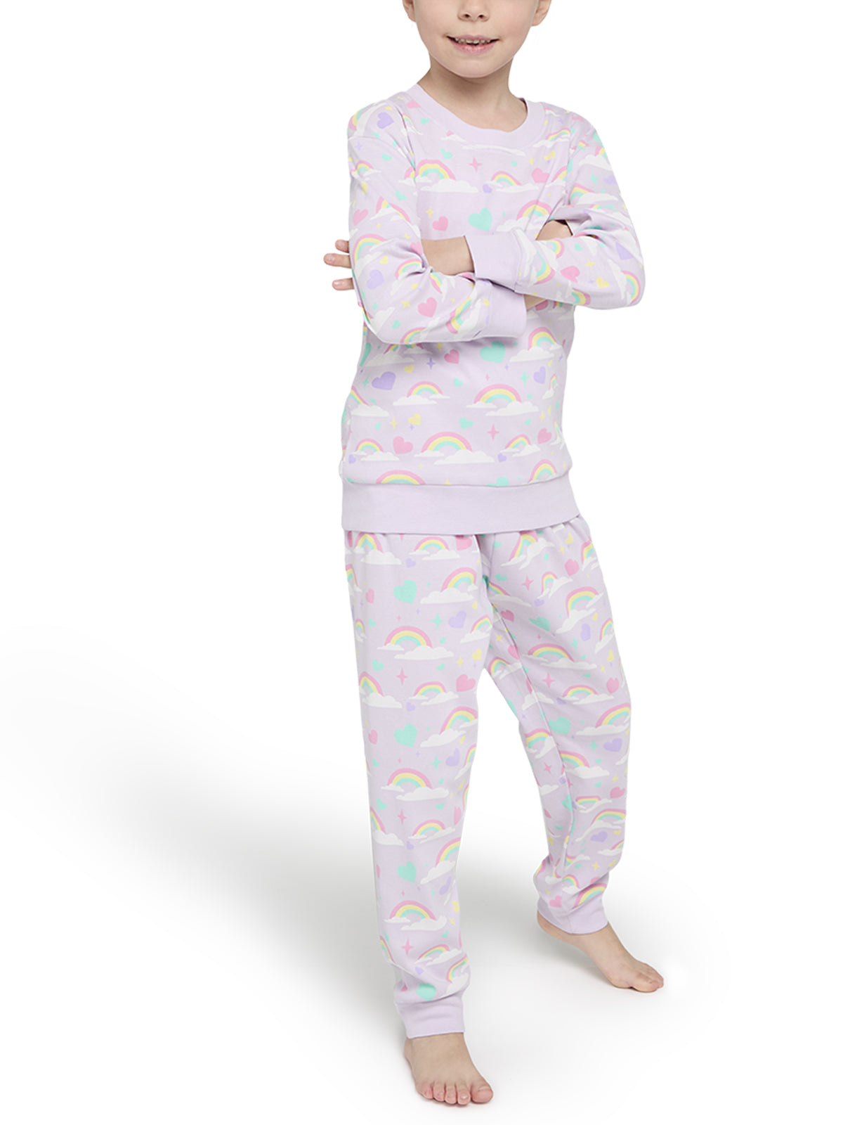 Pigiama lungo bambina, cotone