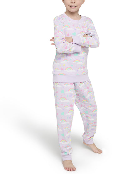 Pigiama lungo bambina, cotone