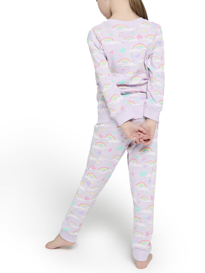 Pigiama lungo bambina, cotone