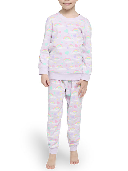 Pigiama lungo bambina, cotone