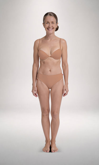 Pack 3 slip midi donna Daily, cotone elasticizzato