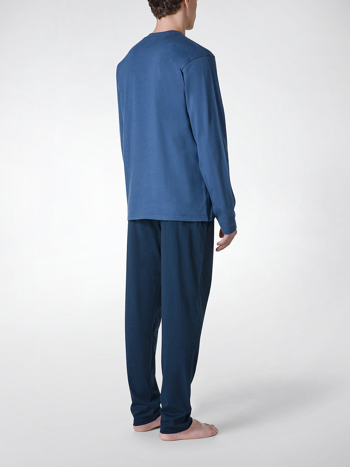 Pigiama Lungo Uomo in Cotone Premium