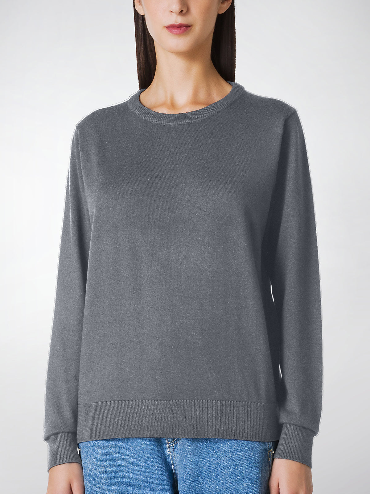Maglia girocollo in 100% Lana Merinos