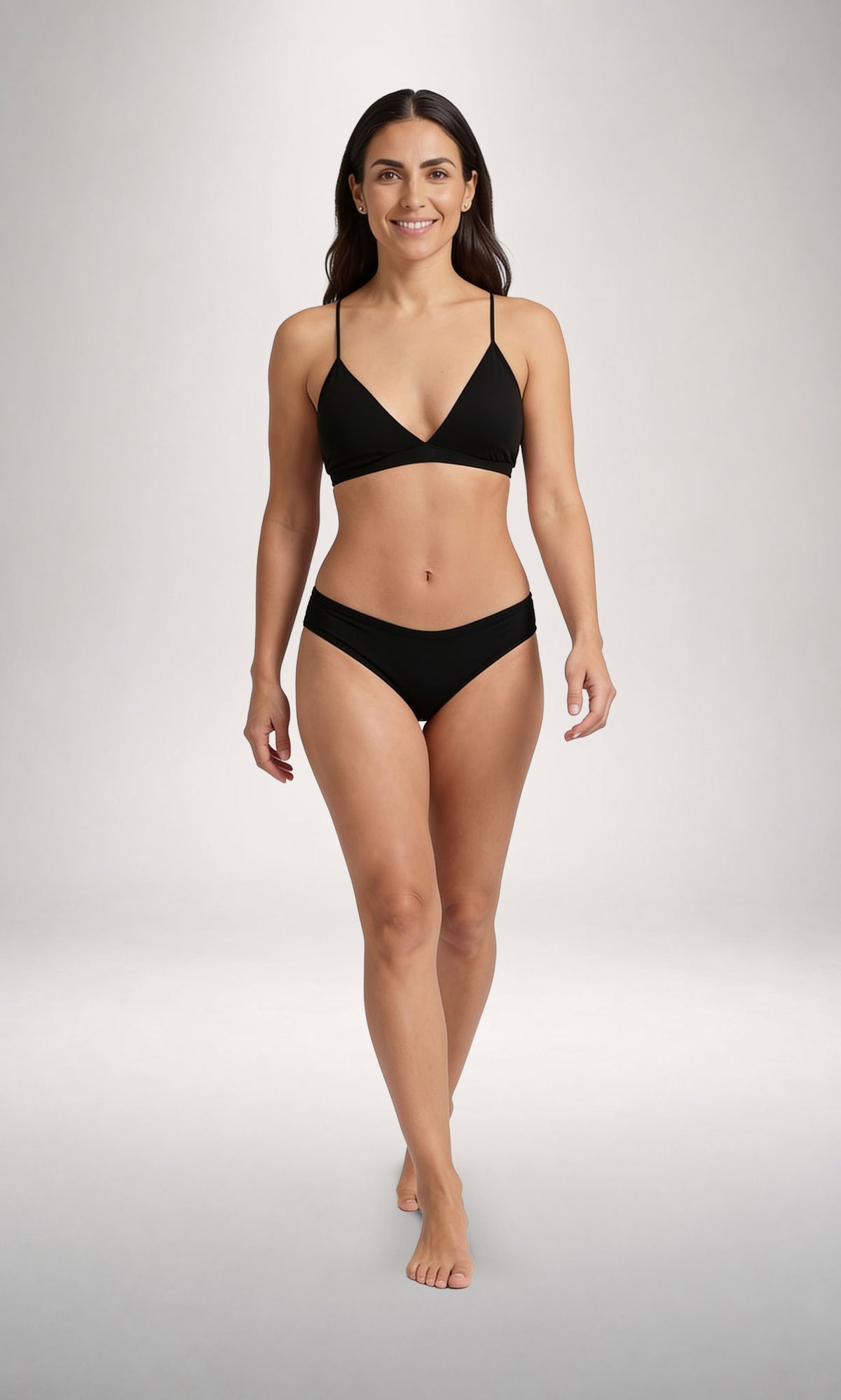 Brasiliana donna elastico jacquard Soft Touch Flex, microfibra