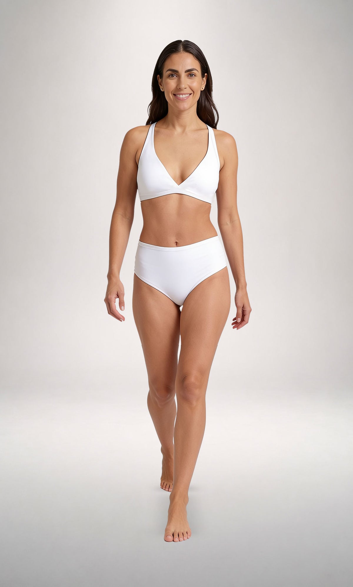 Brasiliana vita alta donna Soft Touch Flex, microfibra