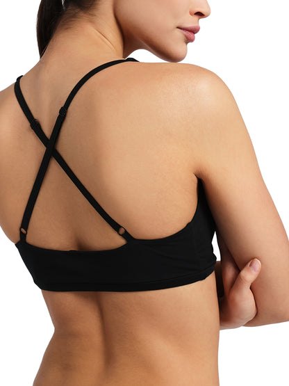 Triangolo forma vela donna, microfibra elasticizzata SOFT TOUCH FLEX