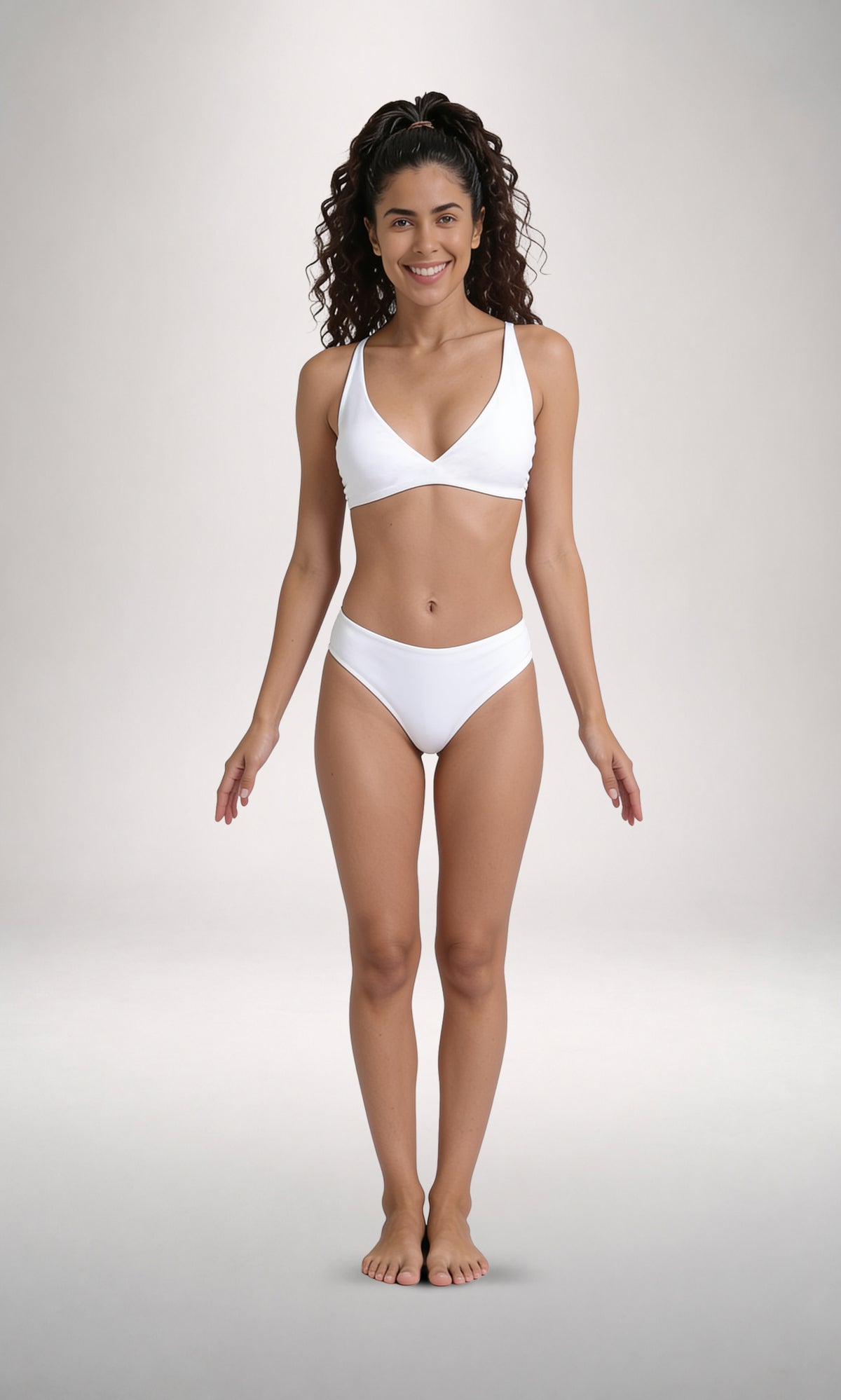 Slip sgambato donna Invisible Shape, microfibra elasticizzata