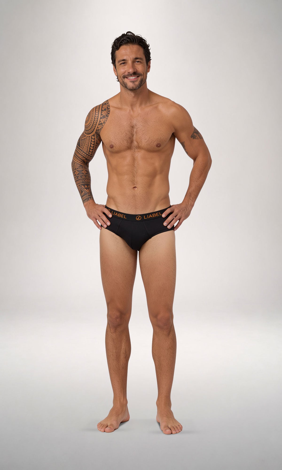 Pack 3 slip medi uomo, cotone elaticizzato SPORTY