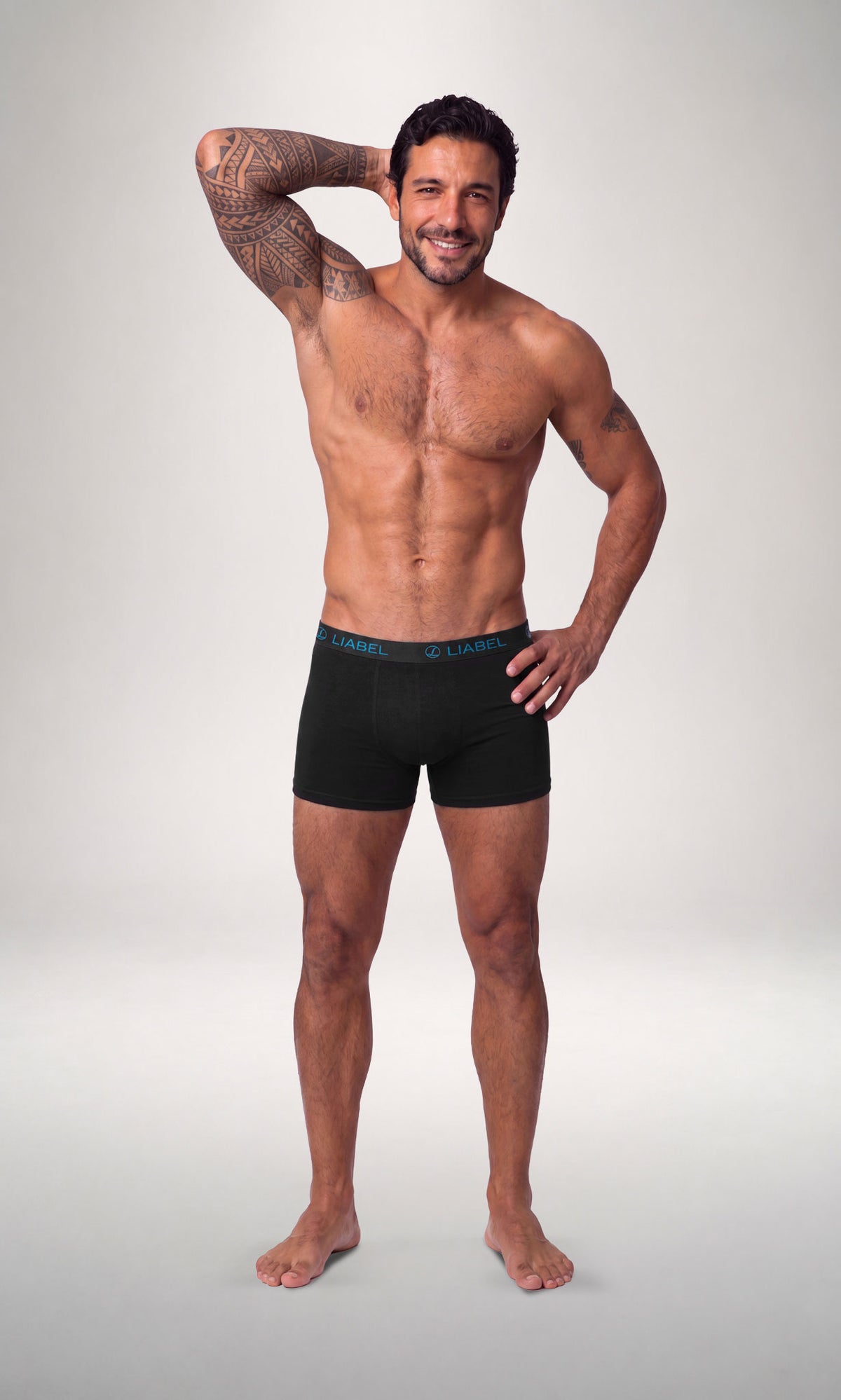 Pack 3 boxer uomo Sporty, cotone elasticizzato