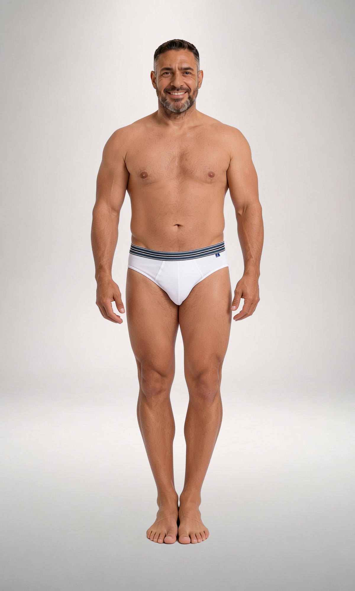 Pack 2 slip medi uomo Yachting, cotone elasticizzato