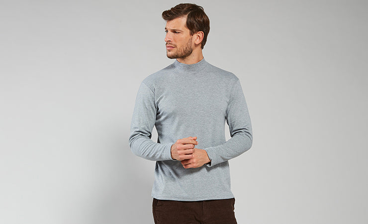 Liabel Maglia Intimo Lana Uomo MAGLIA IN LANA COTONE MANICA LUNGA