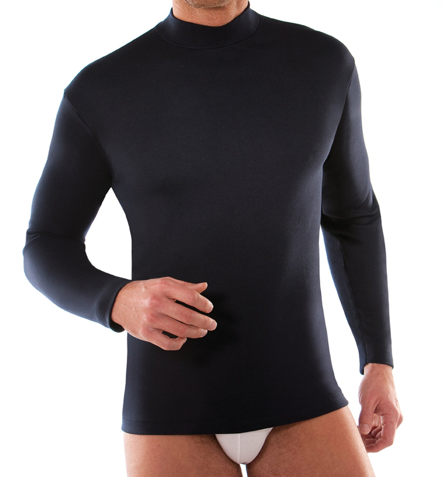 Lupetto Manica Lunga Uomo, Cotone Caldo Liabel